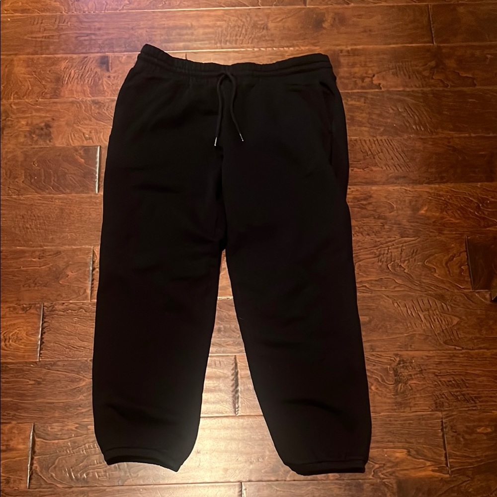 Black Jogger Sweatpants